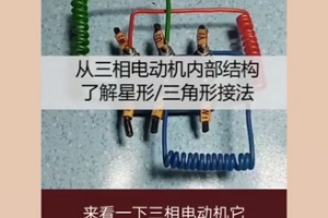 三相电机的内部结构