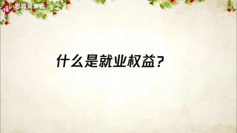 什么是<em>就业</em>权益？