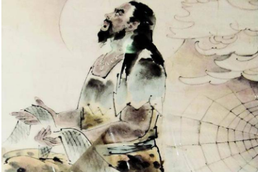 伏羲教民结网捕鱼